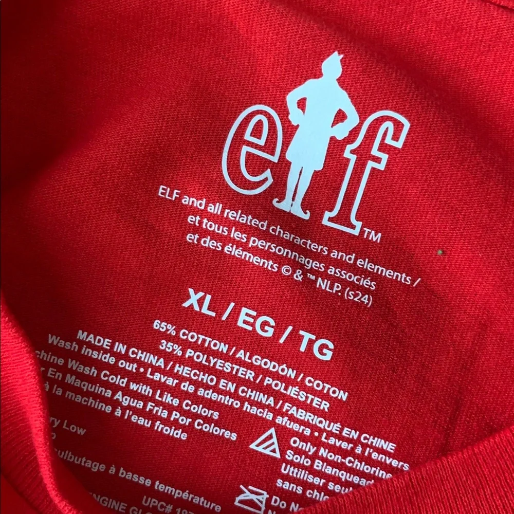 Elf Christmas tshirt - Picture 4 of 4